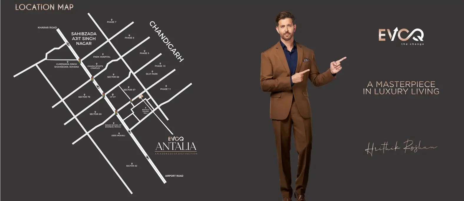 EVOQ Antalia location map